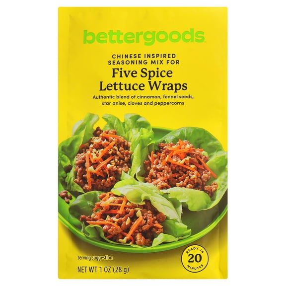 bettergoods Seasoning Mix for Five Spice Lettuce Wraps, 1 oz