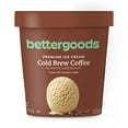 thumbnail image 1 of bettergoods Cold Brew Coffee Premium Ice Cream, 16 fl oz, 1 of 8