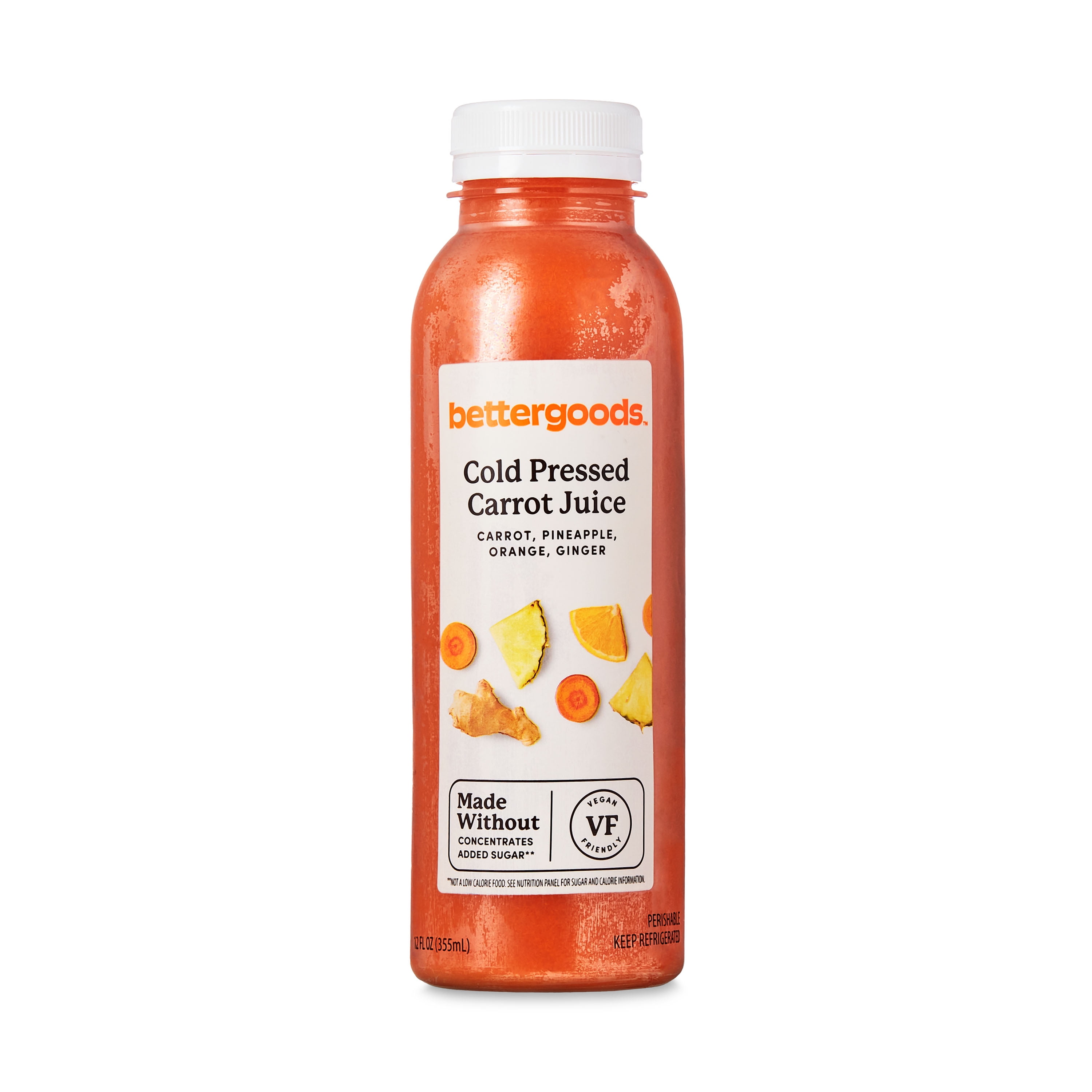 bettergoods Cold Pressed Carrot Juice, 12 fl oz