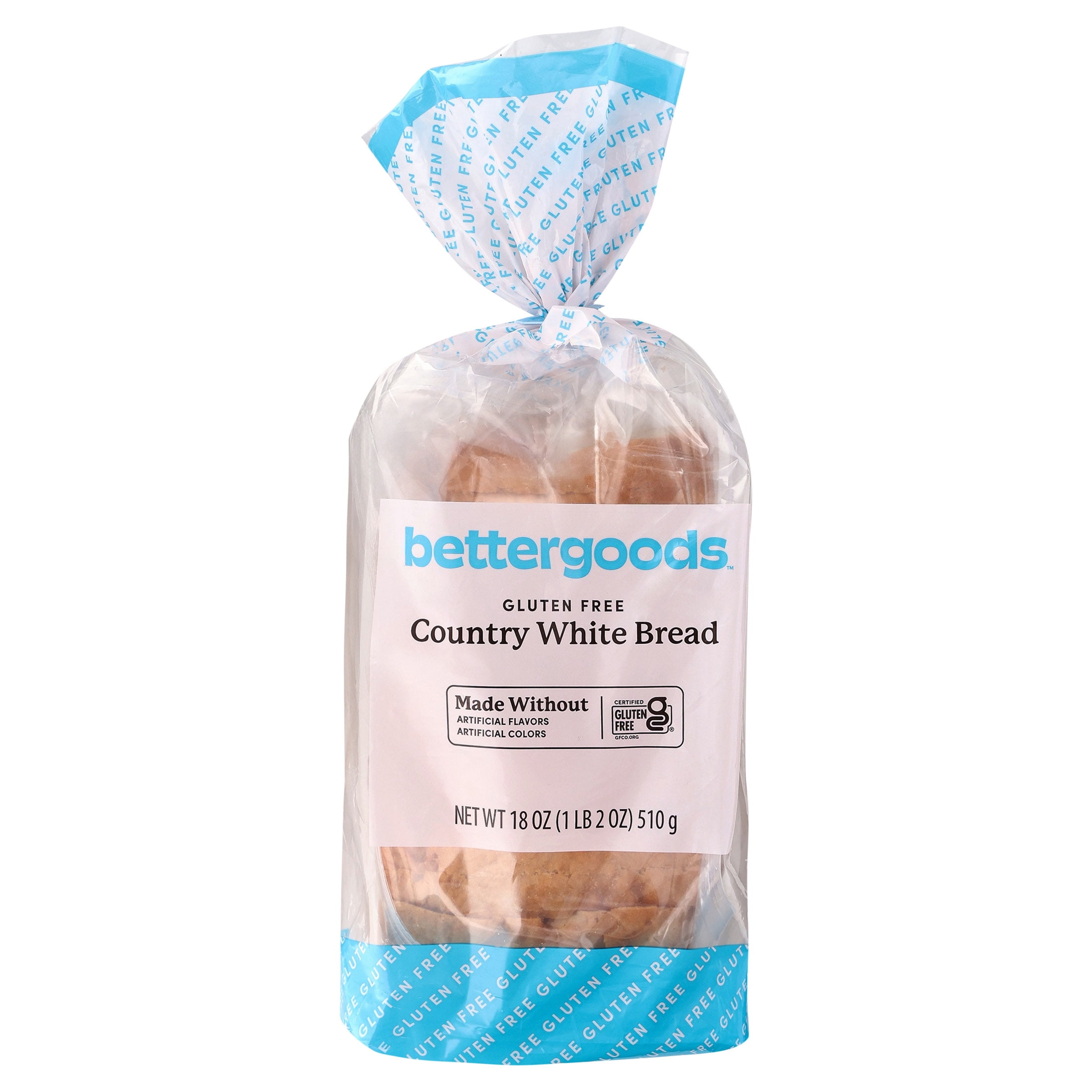 bettergoods Gluten Free Country White Bread, 18 oz