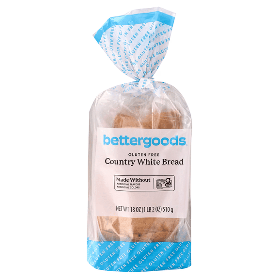 bettergoods Country White Gluten-Free Bread, 18 oz