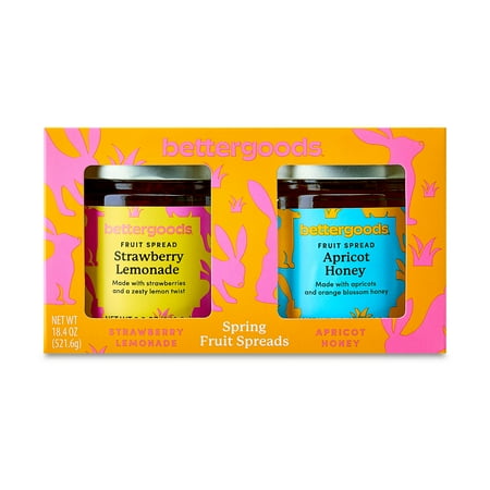 bettergoods Spring Fruit Spreads Combo Pack, 18.4 oz, 2 Count