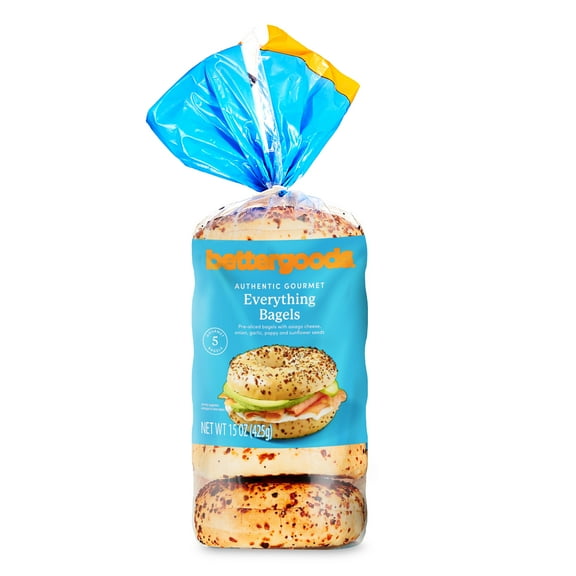 bettergoods Everything Bagels, 15 oz, 5 Count