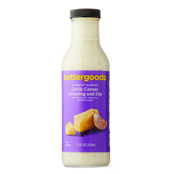 bettergoods Garlic Caesar Dressing and Dip, 12 fl oz