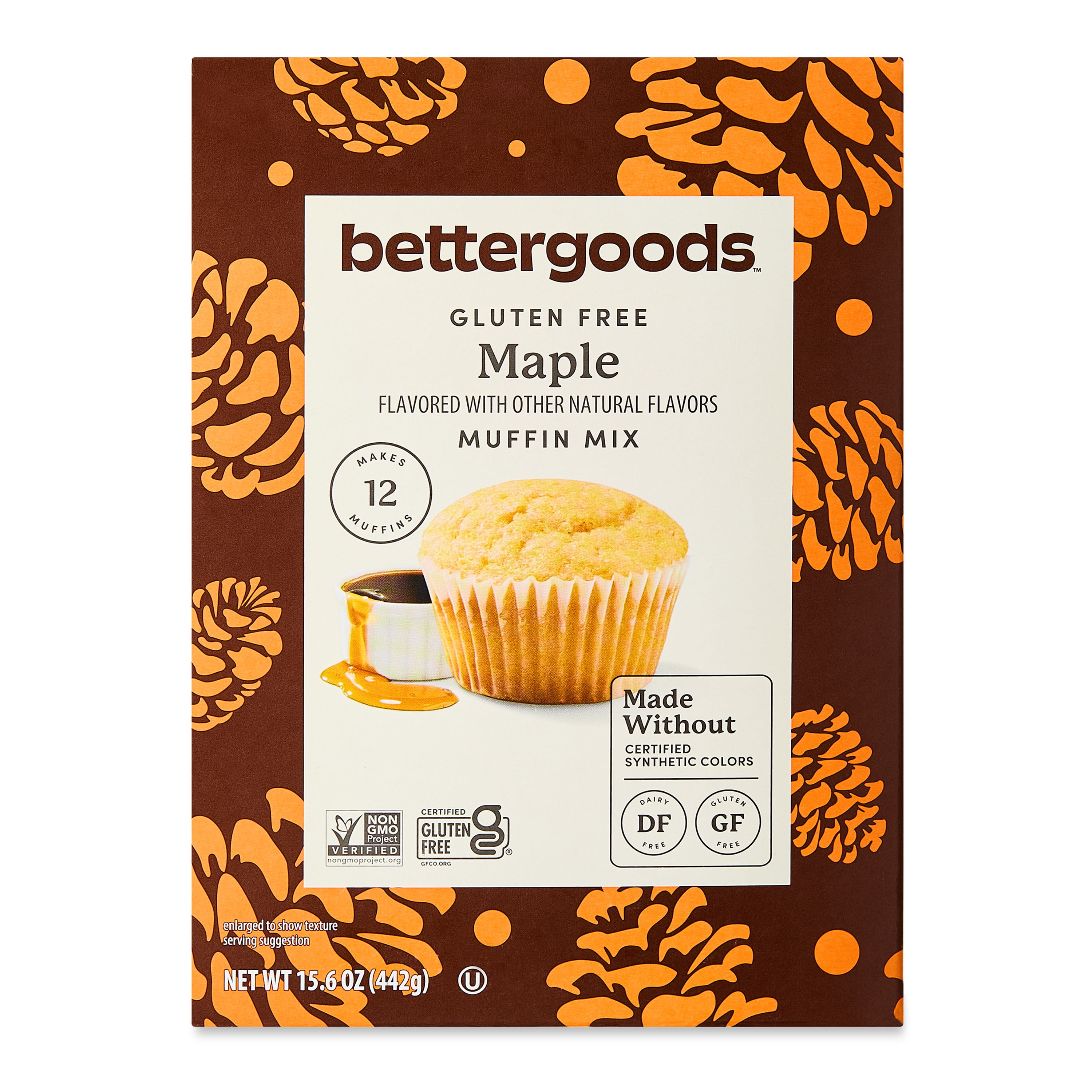 bettergoods Gluten Free Maple Muffin Mix, 15.6 oz