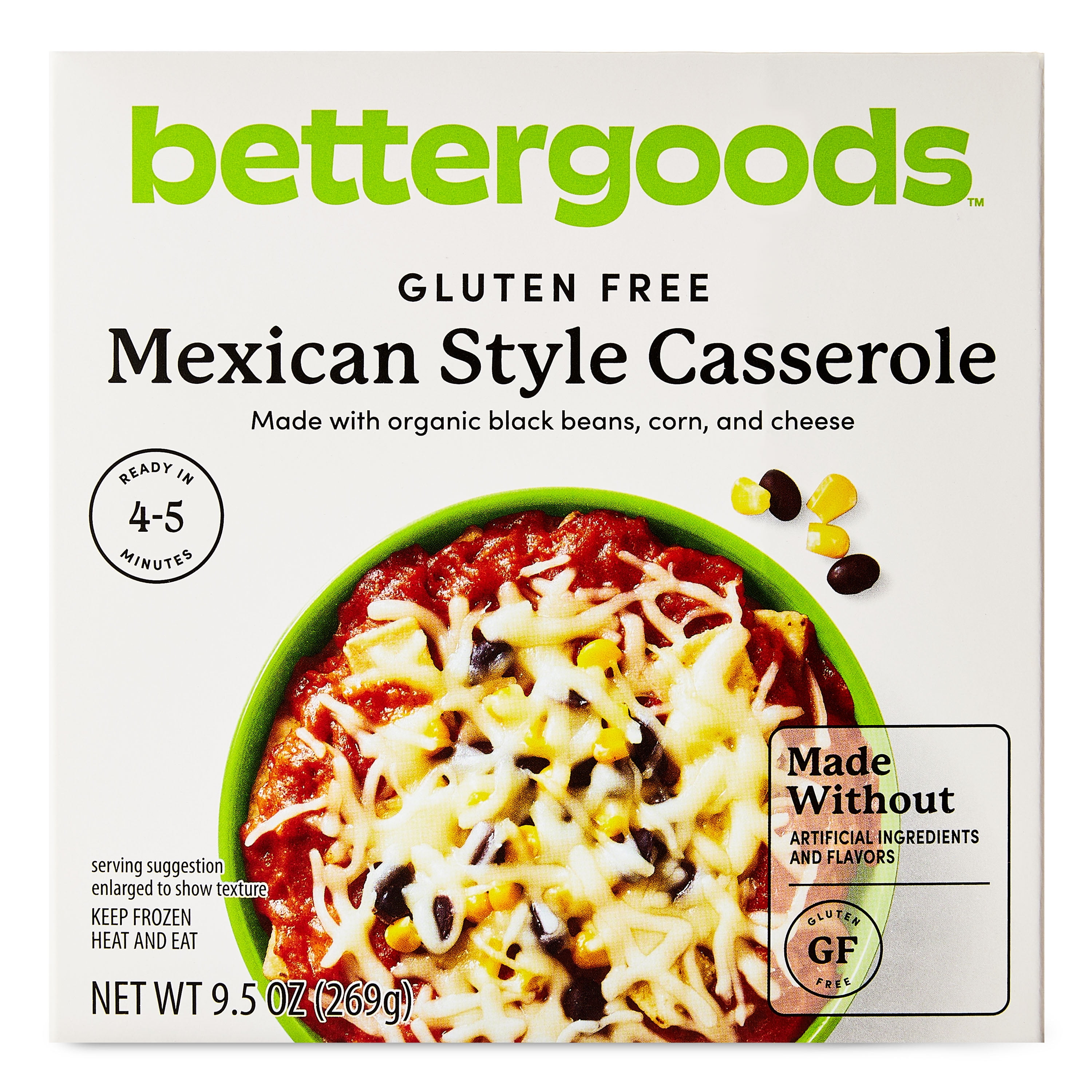 bettergoods Gluten Free Mexican Casserole, 9.5 oz (Frozen)