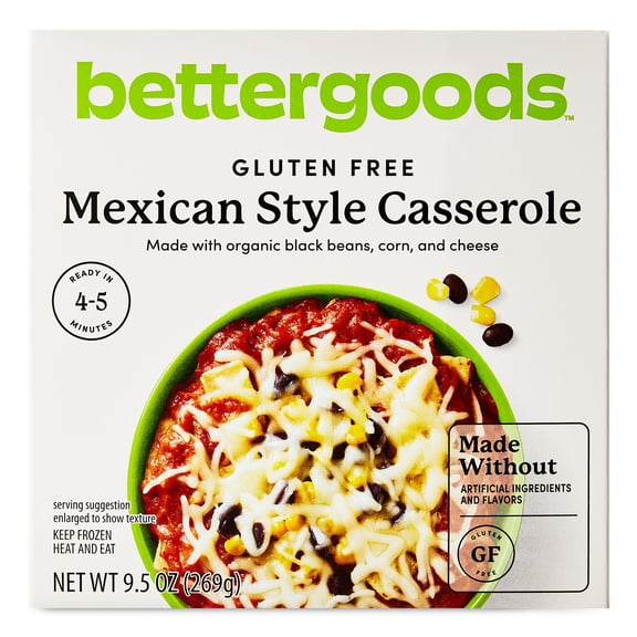 bettergoods Gluten Free Mexican Casserole, 9.5 oz (Frozen)