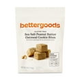thumbnail image 1 of bettergoods Gluten Free Sea Salt Peanut Butter Oatmeal Cookie Bites, 6 oz, 1 of 8