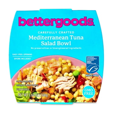 bettergoods Mediterranean Tuna Salad Bowl, MSC Certified, 5.64 oz