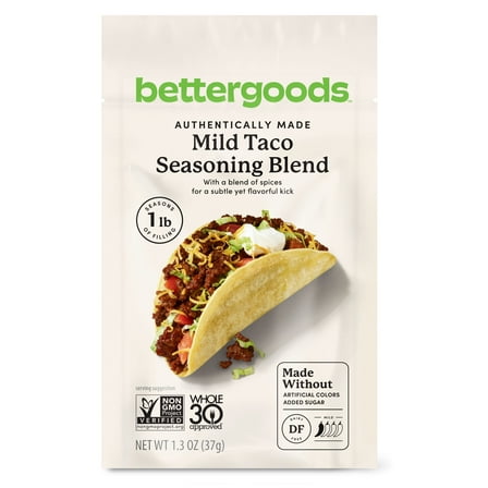 bettergoods Mild Taco Seasoning Blend, 1.3 oz
