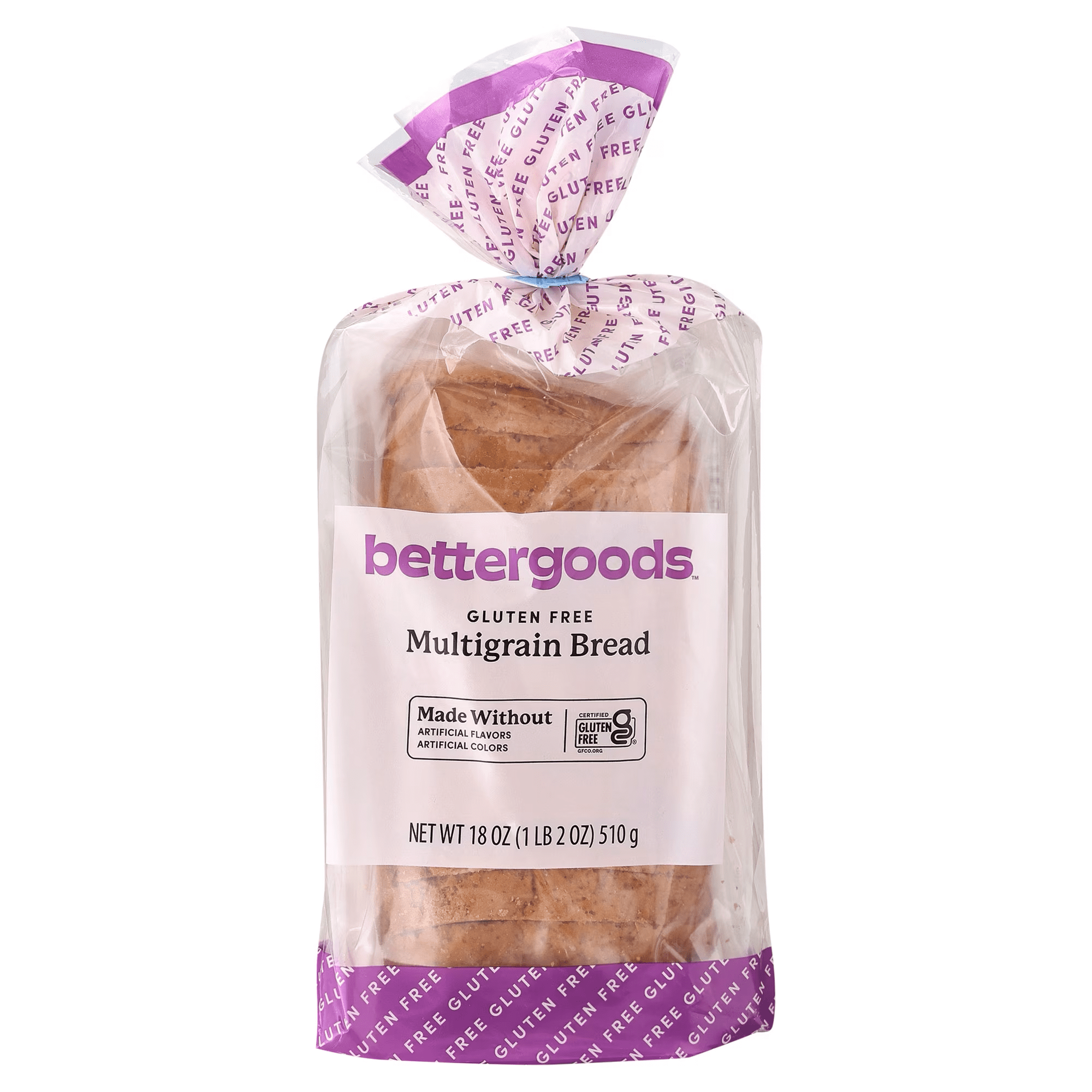 bettergoods Multigrain Gluten-Free Bread, 18 oz