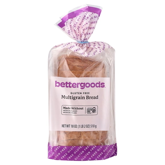 bettergoods Multigrain Gluten-Free Bread, 18 oz