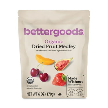 bettergoods Organic Dried Fruit Medley, 6 oz