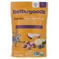 thumbnail image 1 of bettergoods Organic Stage 3 Freeze-Dried Smoothie Melts Baby Snacks, Coconut, Pumpkin, Zucchini, Blueberry, and Banana, 1 oz Pouch, 1 of 9