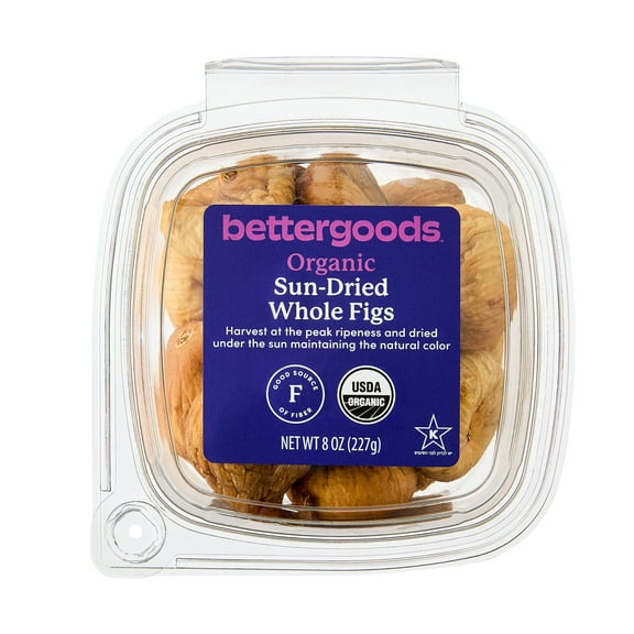 bettergoods Organic Sun-Dried Whole Figs, 8 oz