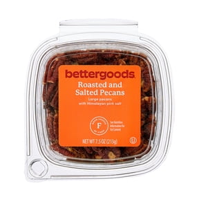 bettergoods Roasted and Himalayan Salted Pecans, 7.5 oz