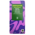 thumbnail image 1 of bettergoods Plant-Based 55% Dark Oat Chocolate Bar, 3.5 oz, 1 of 5