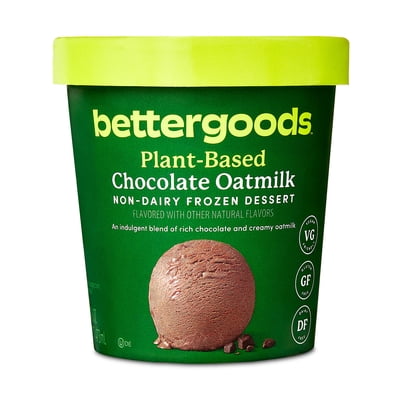 Bettergoods Plant-Based Chocolate Oat Milk Non-Dairy Frozen Dessert, 16 fl oz