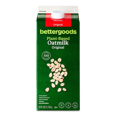 Bettergoods Plant-Based Original Oat Milk, 59 fl oz