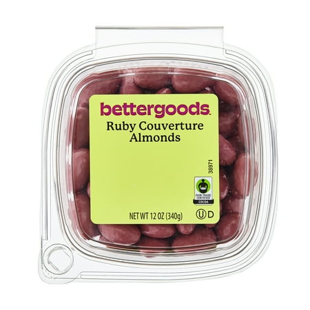 bettergoods Ruby Couverture Almonds, 12 oz