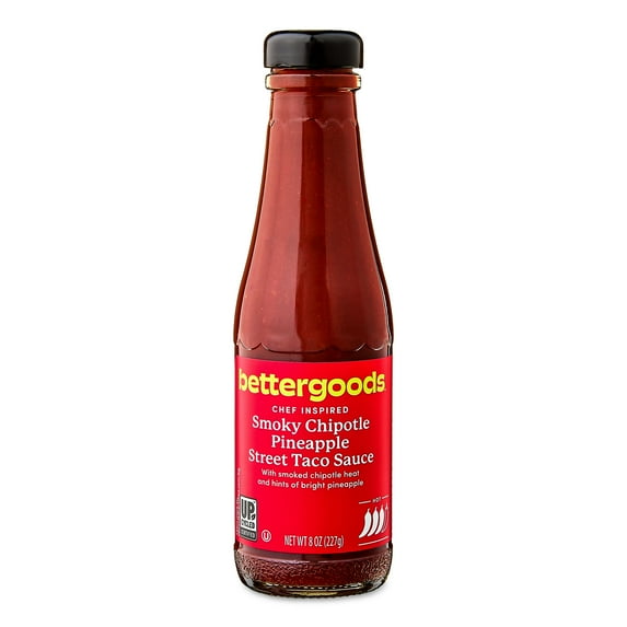bettergoods Smoky Chipotle Pineapple Street Taco Sauce, 8 oz