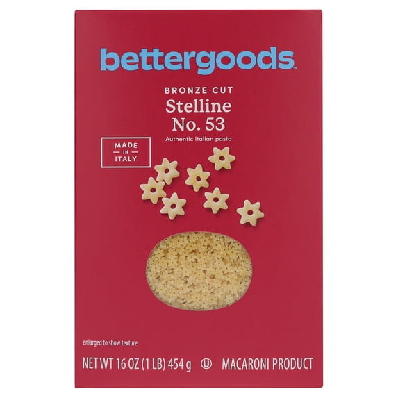 bettergoods Bronze Cut Stelline Pasta, No. 53, 16 oz