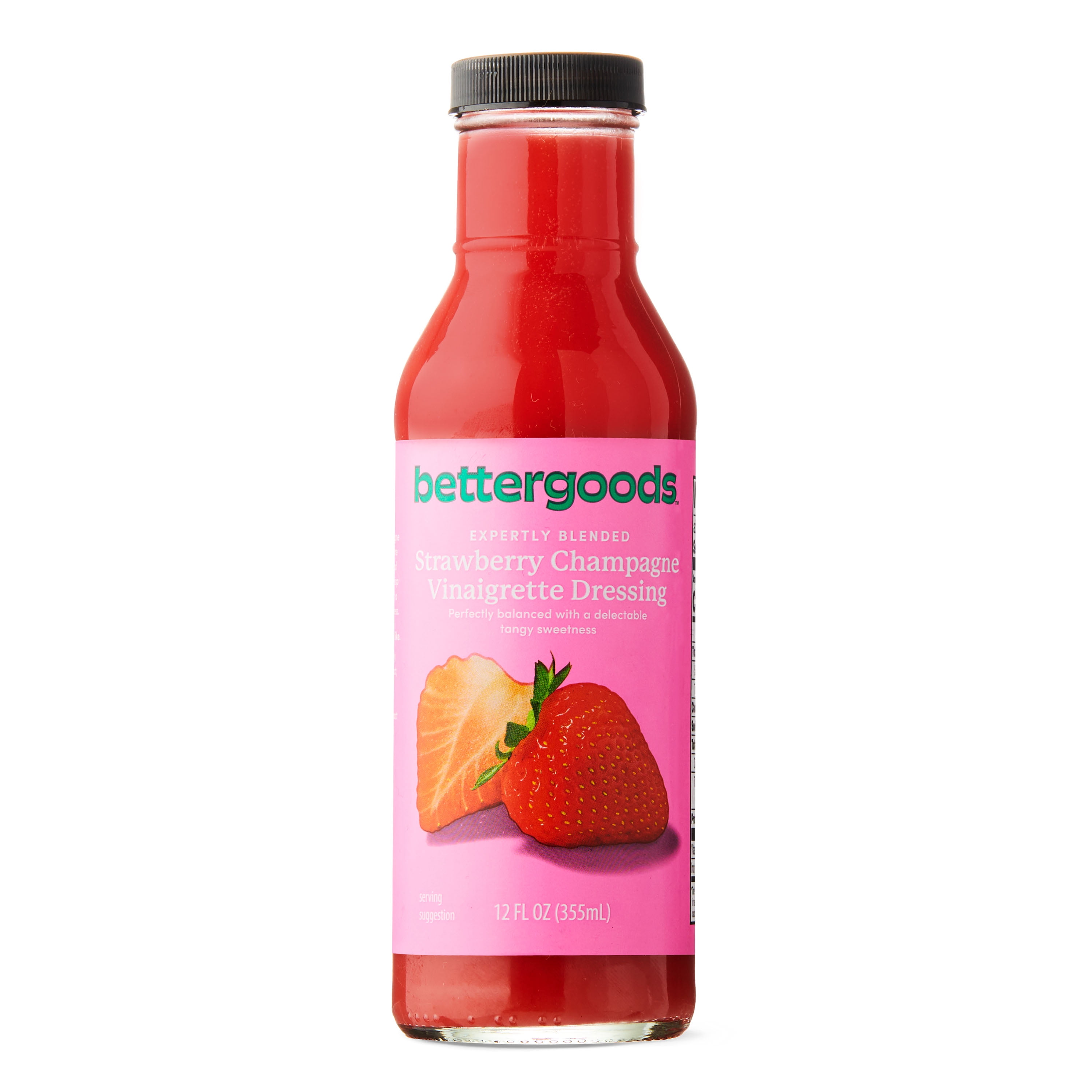 bettergoods Strawberry Champagne Vinaigrette Dressing, 12 fl oz