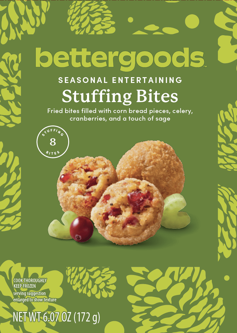 bettergoods Stuffing Bites, 6.07 oz, 8 Count (Frozen)