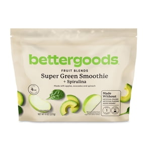 bettergoods Super Green + Spirulina Smoothie Mix, 8 oz