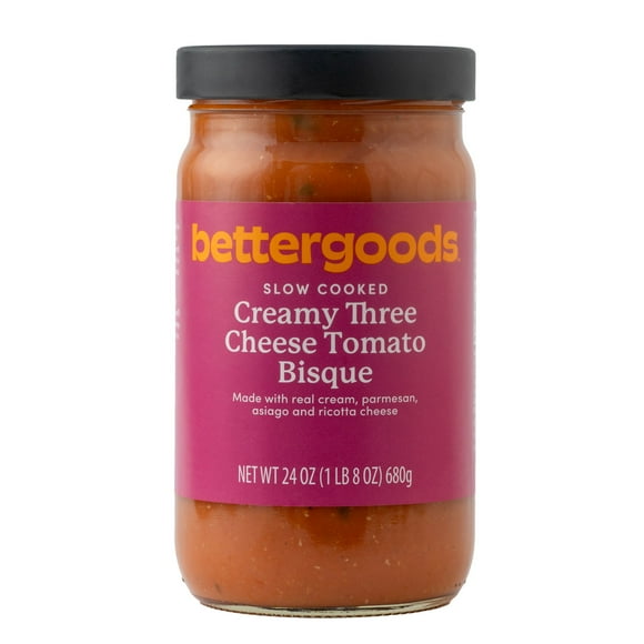 bettergoods Tomato Three Cheese Bisque, 24 oz Shelf Stable