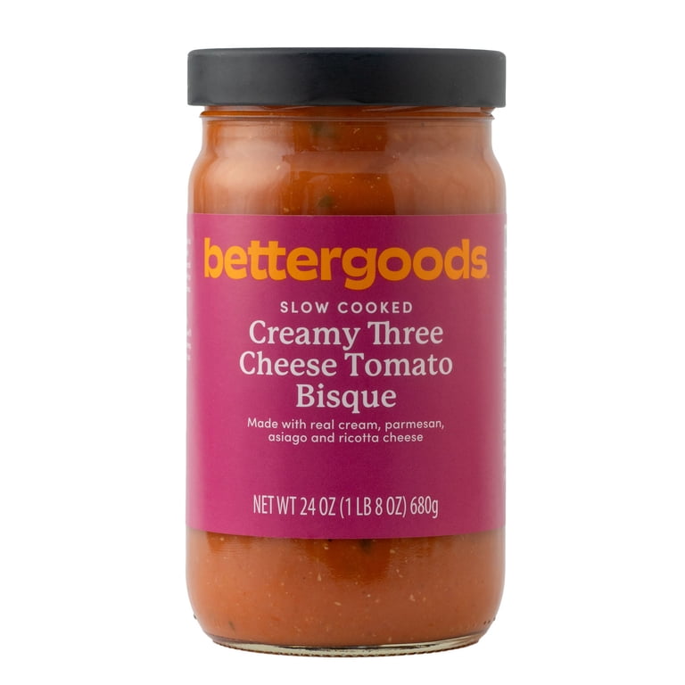 MADISONBLUE - tomato soup☻ bettergoods Tomato Three Cheese Bisque 24 oz Shelf Stable Hearty