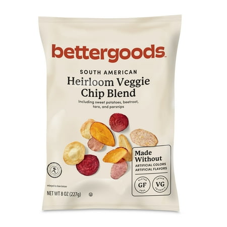 bettergoods South American Heirloom Veggie Chip Blend, 8 oz