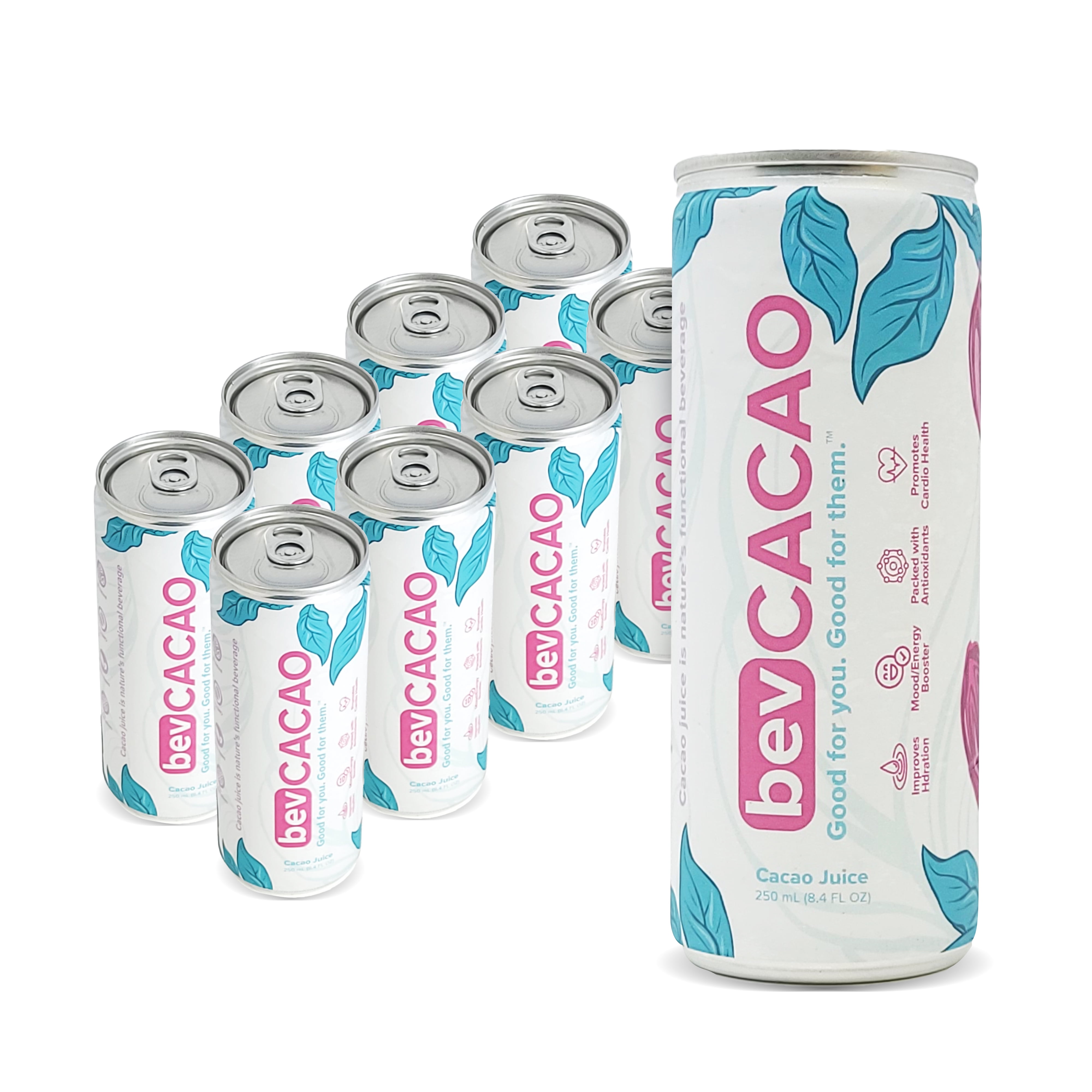 bevCacao Cacao Juice Superfruit Highest Antioxidant Drink Natural