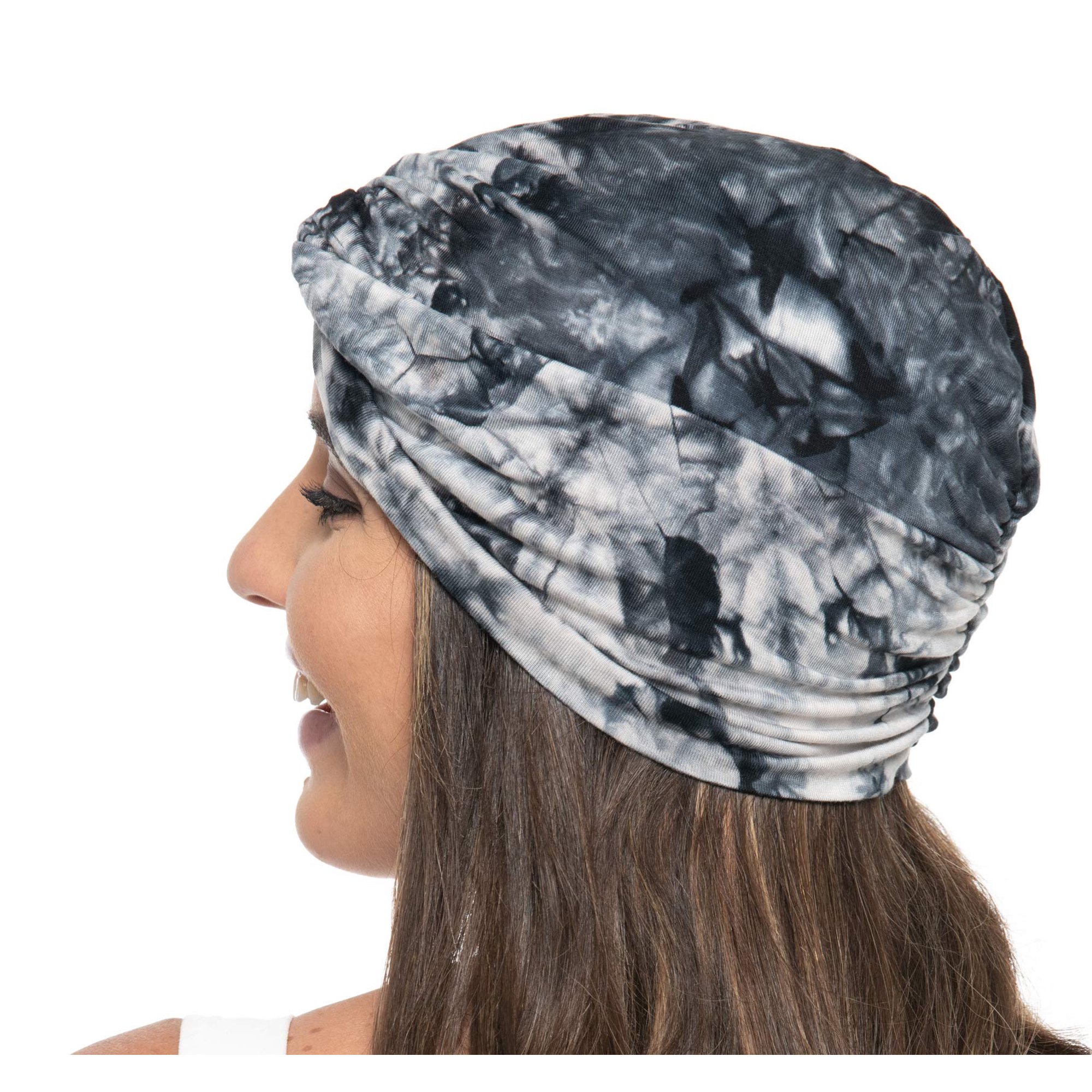 how to wear a hair turban