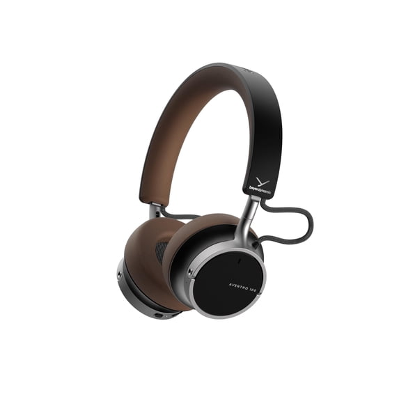 beyerdynamic AVENTHO 100 Premium On Ear Wireless Bluetooth Headphones with Active Noise Cancelling ANC, up to 60 Hours of Playtime, USB-C Charging, Foldable Design, Personalized Sound via App (Brown)