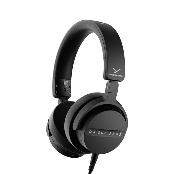 beyerdynamic DJ 300 PRO X Professional 2-in-1 DJ Headphones On/Over-Ear Change as Flexible Style and Use Feature for Professional DJs