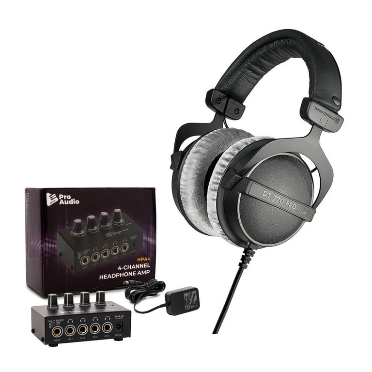 Beyerdynamic DT 770 PRO 80 Ohm Studio Headphones - Recording