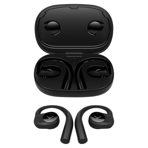 BeyerDynamic Verio 200 Open Ear True Wireless Earphones with Charging Case, Black