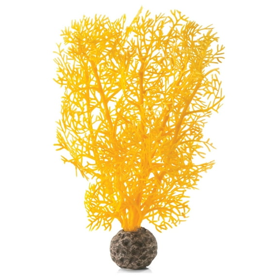 biOrb Aquarium Plant Sea Fan - Plastic, Small, Orange
