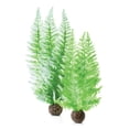 thumbnail image 1 of biOrb Aquarium Plants Winter Fern Plant Set of 2 - Plastic, Medium, Green & White, 1 of 7