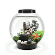 biOrb CLASSIC 15 Aquarium with Standard Light - 4 Gallon, Black