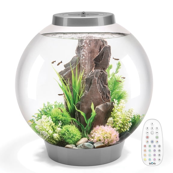 biOrb CLASSIC 60 Aquarium with MCR Light - 16 gallon, silver