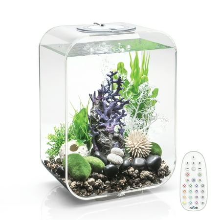 biOrb LIFE 15 Aquarium with MCR Light - 4 Gallon, Transparent