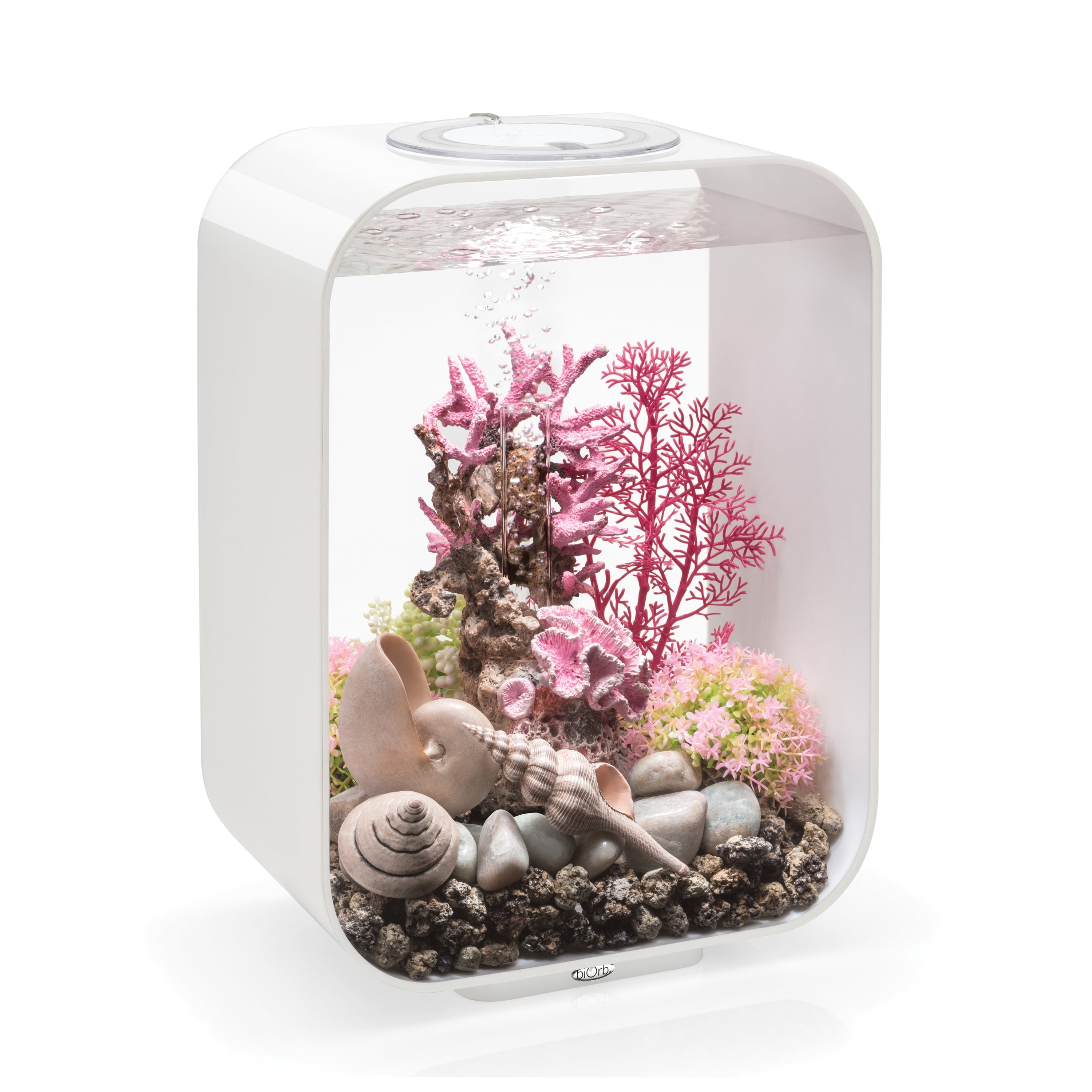 biOrb Life 15L バイオーブ ホワイト LIFE 15 Aquarium with Standard Light - 4 gallon – biOrb