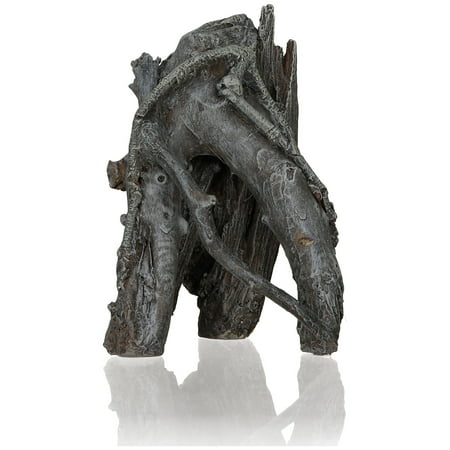 biOrb Aquarium Amazonas Root Sculpture, Resin, Small, Grey