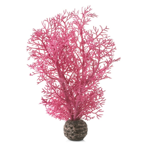 biOrb Small Pink Sea Fan - Aquarium Plant Decoration