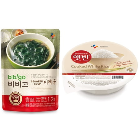 bibigo Korean Pre-Made Packaged Seaweed Soup 500g ???2pack