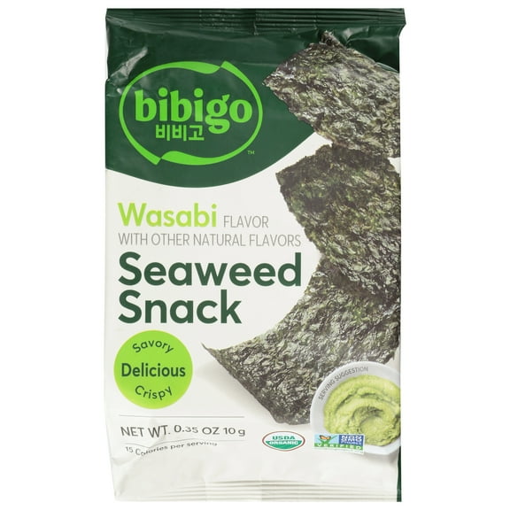Bibigo Sea Salt Flavor Seaweed Snack 0.35 oz