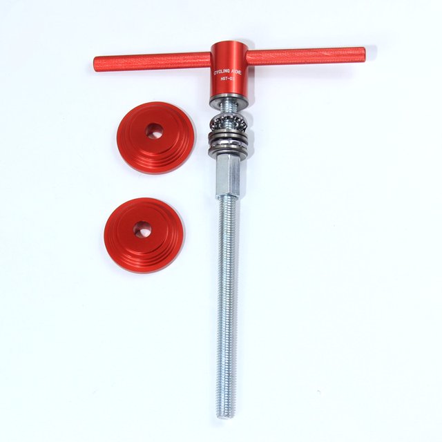 bicycle headset installation removal dismount tools Bike Bottom Bracket Cup Press fit install