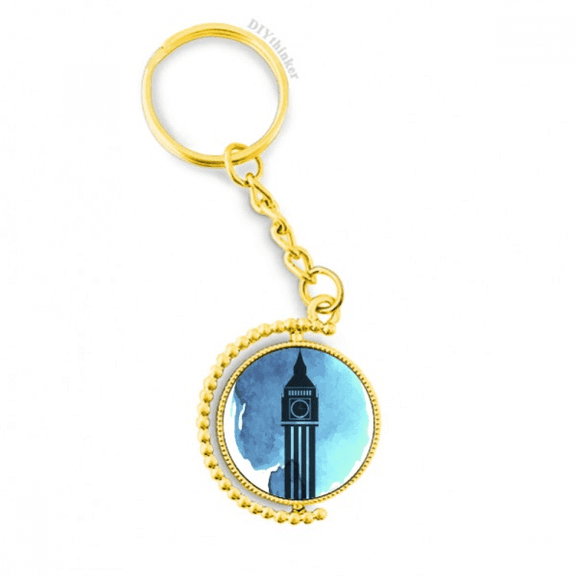 big ben london england britain uk metal connector key chain accessory en keyholder